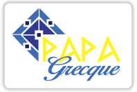 Logo Papa Grecque